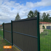 3D Fence With Peach Post & slat