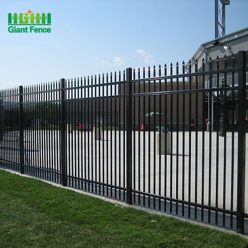 New Design Cheap Wrought Iron Fence Panel Steel Metal Picket Ornamental ...